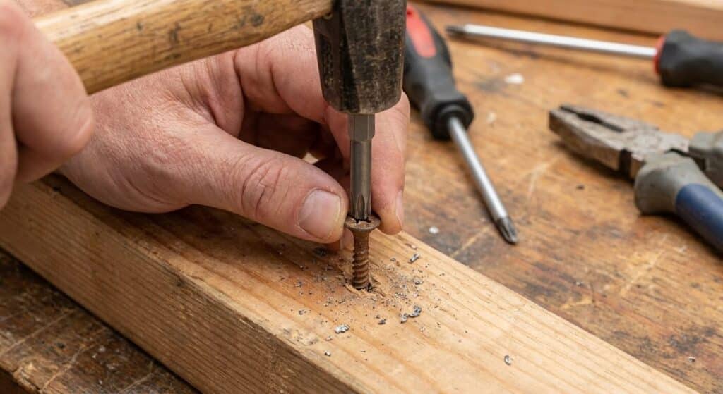 La technique du "Torx en force" (Pour empreinte foirée)