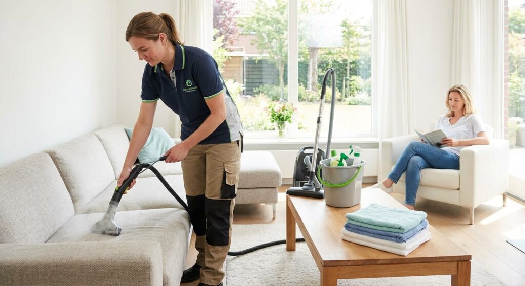 Les enjeux des services à la personne : vers un accompagnement structuré et humain 3 Prestation d'entretien ménager professionnel garantissant confort et hygiène au sein de l'habitat.