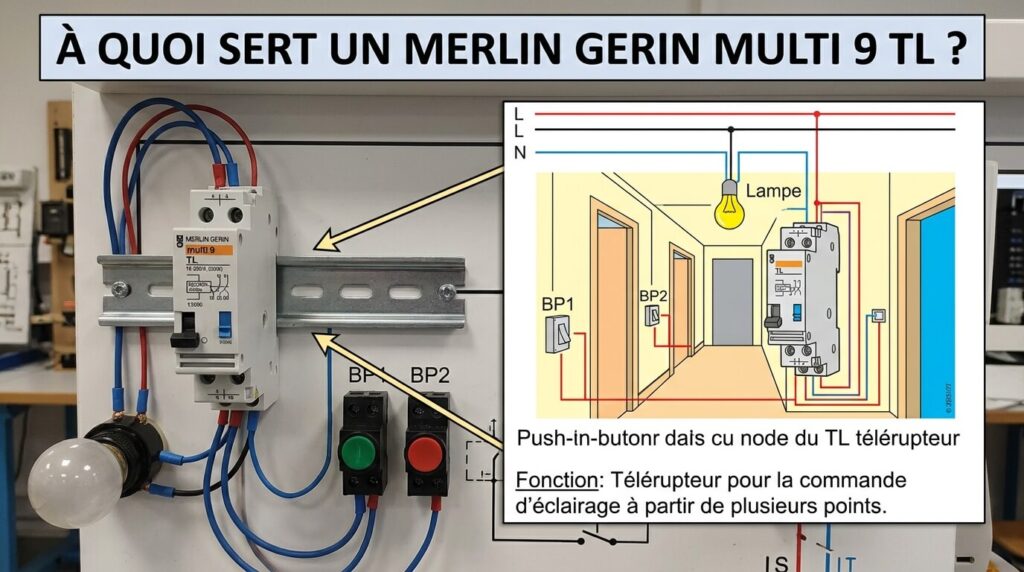 Merlin Gerin Multi 9 TL : à quoi sert ce télérupteur dans votre tableau électrique ? 4