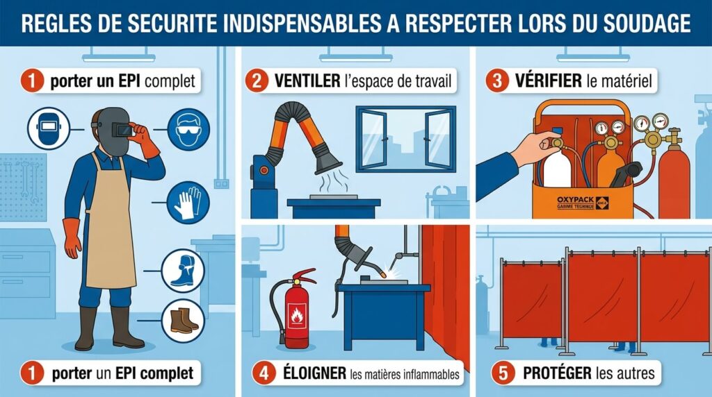 Oxypack 3000 : fonctionnement et utilisation du poste à souder 4
